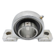 Front view of block bearing